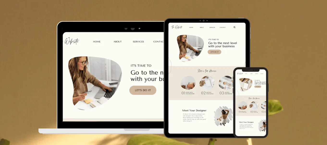 website development banner